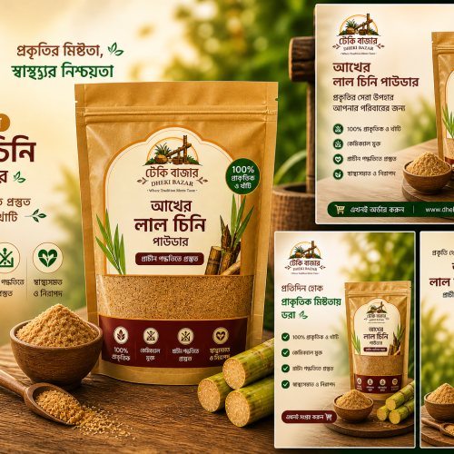 Jaggery Powder -আখের লাল পাউডার