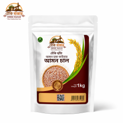 গঞ্জিয়া হাফ ফাইবার লাল চাল/Ganjia Half-Fiber Red Rice